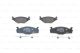 BOSCH Bremsbelagsatz, Scheibenbremse 0 986 494 057