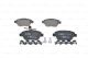 BOSCH Bremsbelagsatz, Scheibenbremse 0 986 494 070