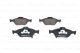 BOSCH Bremsbelagsatz, Scheibenbremse 0 986 494 101