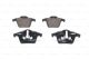 BOSCH Bremsbelagsatz, Scheibenbremse 0 986 494 102