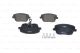 BOSCH Bremsbelagsatz, Scheibenbremse 0 986 494 105