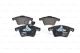 BOSCH Bremsbelagsatz, Scheibenbremse 0 986 494 107