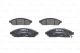 BOSCH Bremsbelagsatz, Scheibenbremse 0 986 494 151