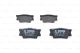 BOSCH Bremsbelagsatz, Scheibenbremse 0 986 494 154