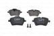 BOSCH Bremsbelagsatz, Scheibenbremse 0 986 494 168