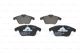 BOSCH Bremsbelagsatz, Scheibenbremse 0 986 494 246