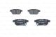 BOSCH Bremsbelagsatz, Scheibenbremse 0 986 494 255