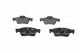 BOSCH Bremsbelagsatz, Scheibenbremse 0 986 494 256
