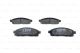 BOSCH Bremsbelagsatz, Scheibenbremse 0 986 494 268