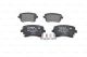 BOSCH Bremsbelagsatz, Scheibenbremse 0 986 494 303
