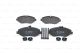 BOSCH Bremsbelagsatz, Scheibenbremse 0 986 494 334