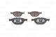 BOSCH Bremsbelagsatz, Scheibenbremse 0 986 494 349