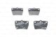 BOSCH Bremsbelagsatz, Scheibenbremse 0 986 494 350