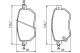 BOSCH Bremsbelagsatz, Scheibenbremse 0 986 494 366