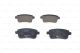 BOSCH Bremsbelagsatz, Scheibenbremse 0 986 494 452