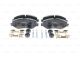 BOSCH Bremsbelagsatz, Scheibenbremse 0 986 494 582
