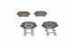 BOSCH Bremsbelagsatz, Scheibenbremse 0 986 494 586