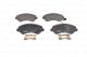 BOSCH Bremsbelagsatz, Scheibenbremse 0 986 494 589