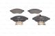 BOSCH Bremsbelagsatz, Scheibenbremse 0 986 494 591