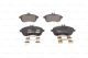 BOSCH Bremsbelagsatz, Scheibenbremse 0 986 494 593