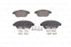 BOSCH Bremsbelagsatz, Scheibenbremse 0 986 494 602