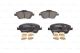 BOSCH Bremsbelagsatz, Scheibenbremse 0 986 494 638