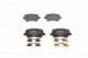 BOSCH Bremsbelagsatz, Scheibenbremse 0 986 494 641