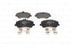 BOSCH Bremsbelagsatz, Scheibenbremse 0 986 494 648