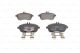 BOSCH Bremsbelagsatz, Scheibenbremse 0 986 494 667