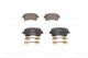 BOSCH Bremsbelagsatz, Scheibenbremse 0 986 494 668