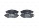 BOSCH Bremsbelagsatz, Scheibenbremse 0 986 494 684