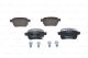 BOSCH Bremsbelagsatz, Scheibenbremse 0 986 494 747
