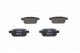 BOSCH Bremsbelagsatz, Scheibenbremse 0 986 494 748