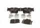 BOSCH Bremsbelagsatz, Scheibenbremse 0 986 494 839
