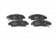 BOSCH Bremsbelagsatz, Scheibenbremse 0 986 494 858