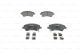 BOSCH Bremsbelagsatz, Scheibenbremse 0 986 494 932