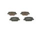 BOSCH Bremsbelagsatz, Scheibenbremse 0 986 495 393