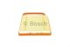 BOSCH Luftfilter 1 457 433 574
