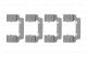 BOSCH Zubehörsatz, Scheibenbremsbelag 1 987 474 481