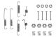 BOSCH Zubehörsatz, Bremsbacken 1 987 475 161