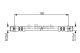 BOSCH Bremsschlauch 1 987 476 018