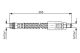 BOSCH Bremsschlauch 1 987 476 063