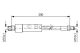 BOSCH Bremsschlauch 1 987 476 074