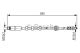 BOSCH Bremsschlauch 1 987 476 093