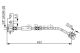 BOSCH Bremsschlauch 1 987 476 149