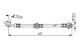 BOSCH Bremsschlauch 1 987 476 168