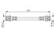 BOSCH Bremsschlauch 1 987 476 195