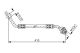 BOSCH Bremsschlauch 1 987 476 197
