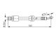 BOSCH Bremsschlauch 1 987 476 243