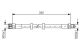 BOSCH Bremsschlauch 1 987 476 278